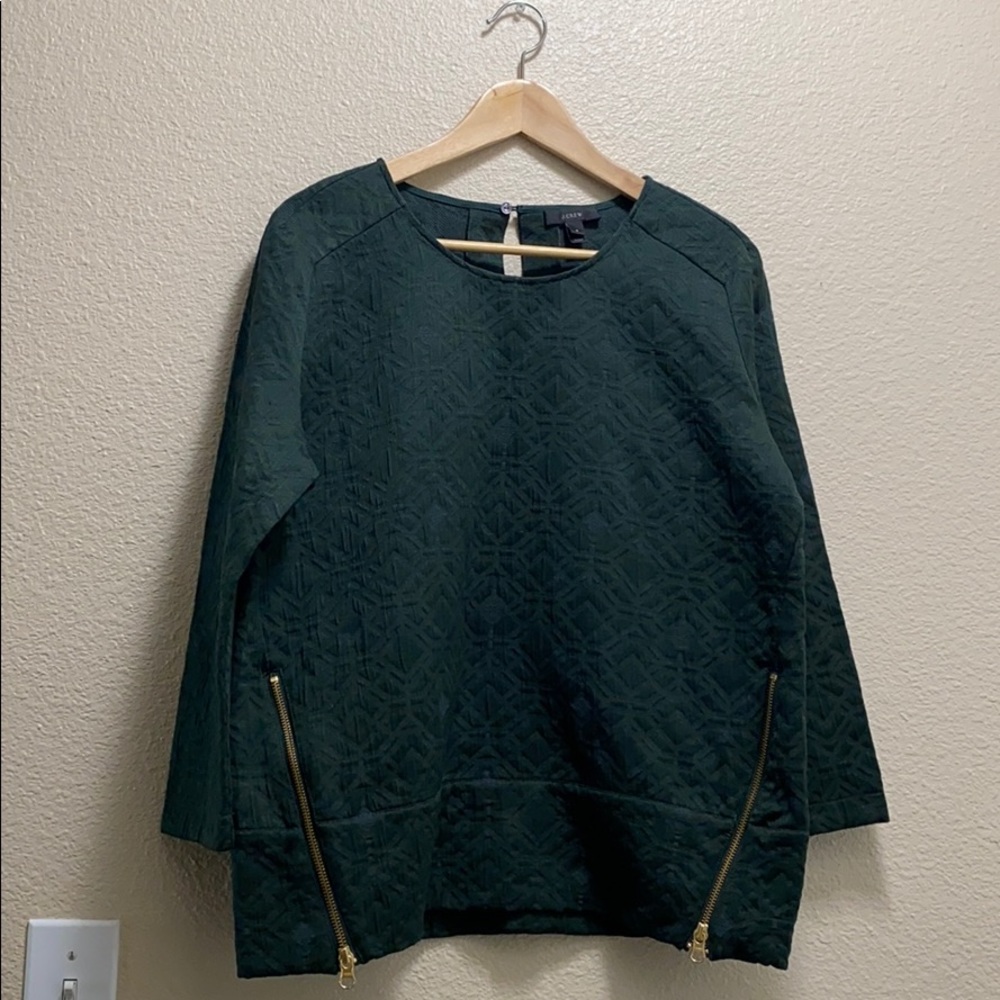J.Crew green top